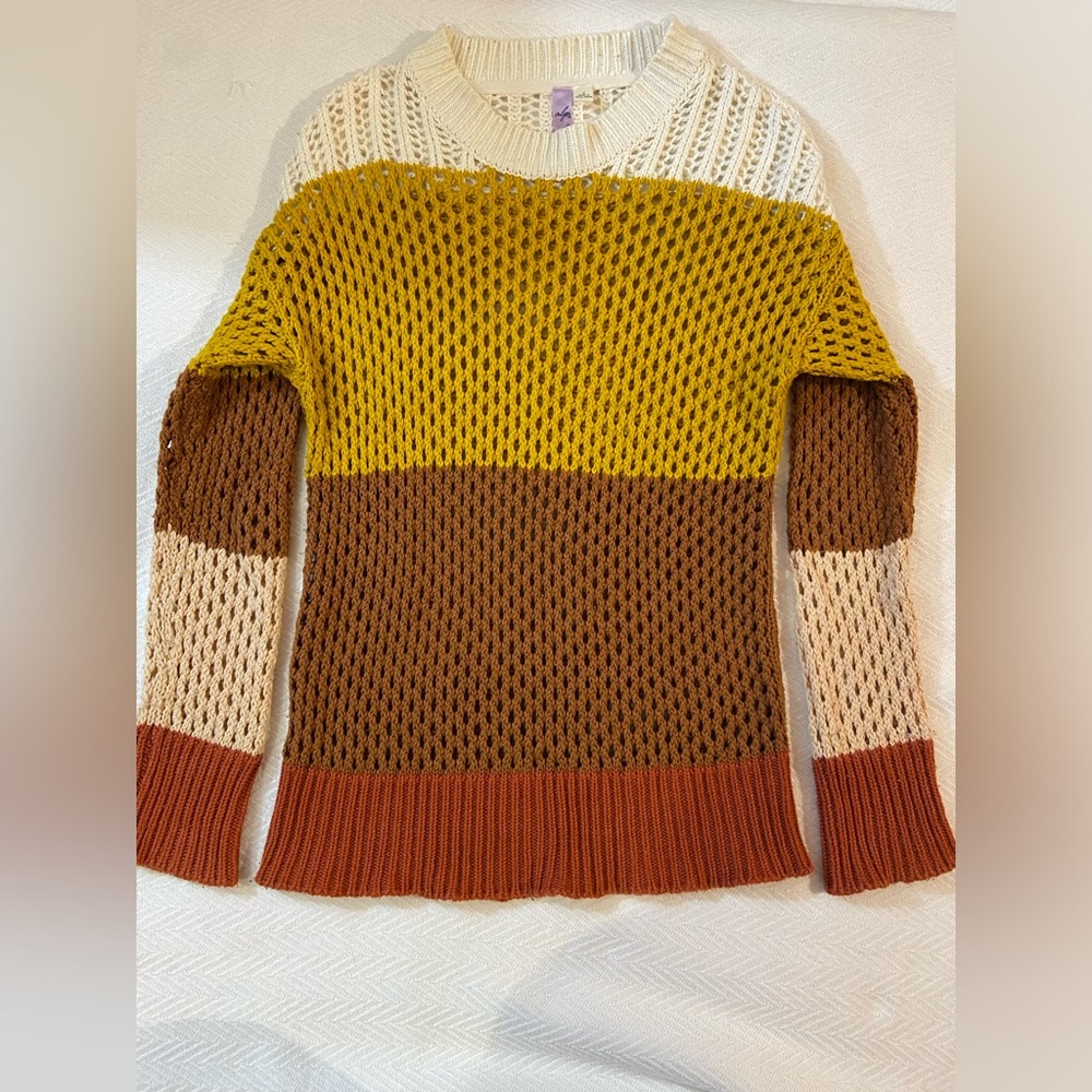Boutique Brand - Size Small - Fits Small/Medium - Mustard Yellow, Brown